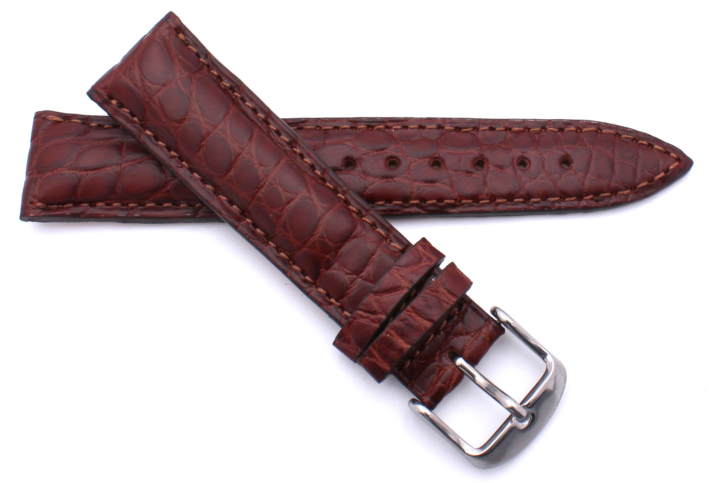 Alligator Uhrenarmband Detail